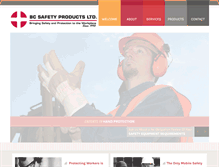 Tablet Screenshot of bcsafetyproducts.com